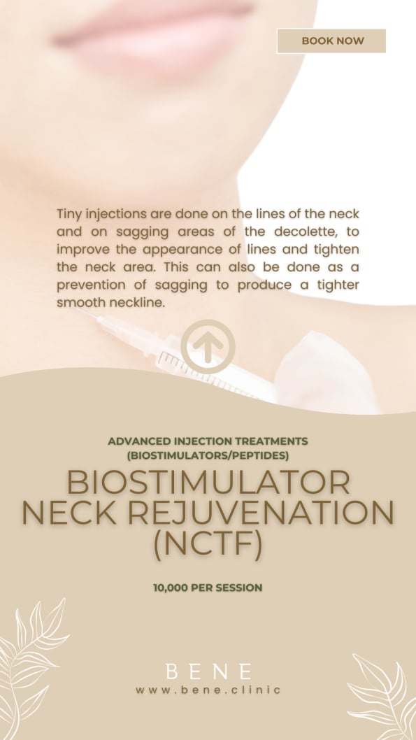 BIOSTIMULATOR NECK REJUVENATION