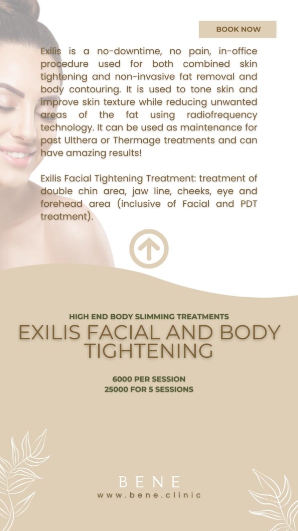 EXILIS FACIAL AND BODY TIGHTENING