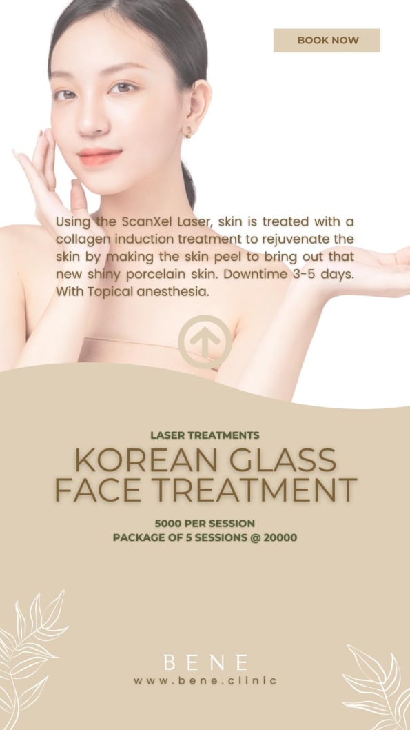 KOREAN GLASS FACE TREATMENT