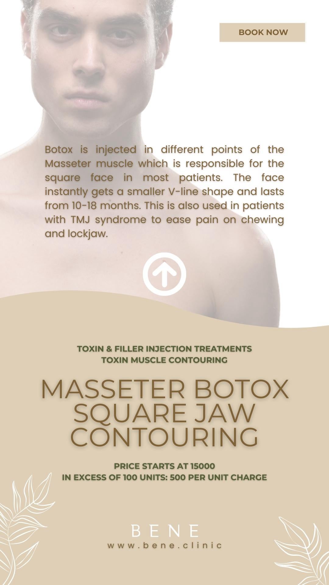 MASSETER BOTOX - SQUARE JAW CONTOURING