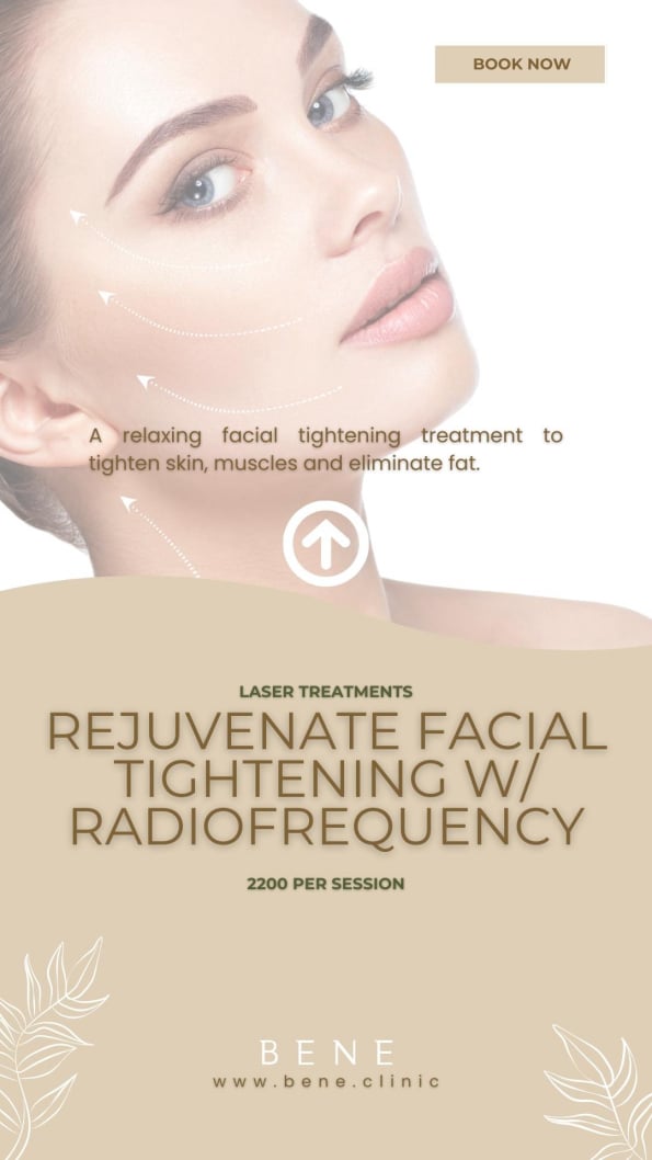 REJUVENATE FACIAL TIGHTENING WITH RADIOFREQUENCY